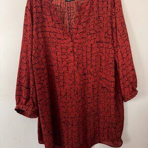 Plus Size Shirt Top Blouse from Apt 9 2x